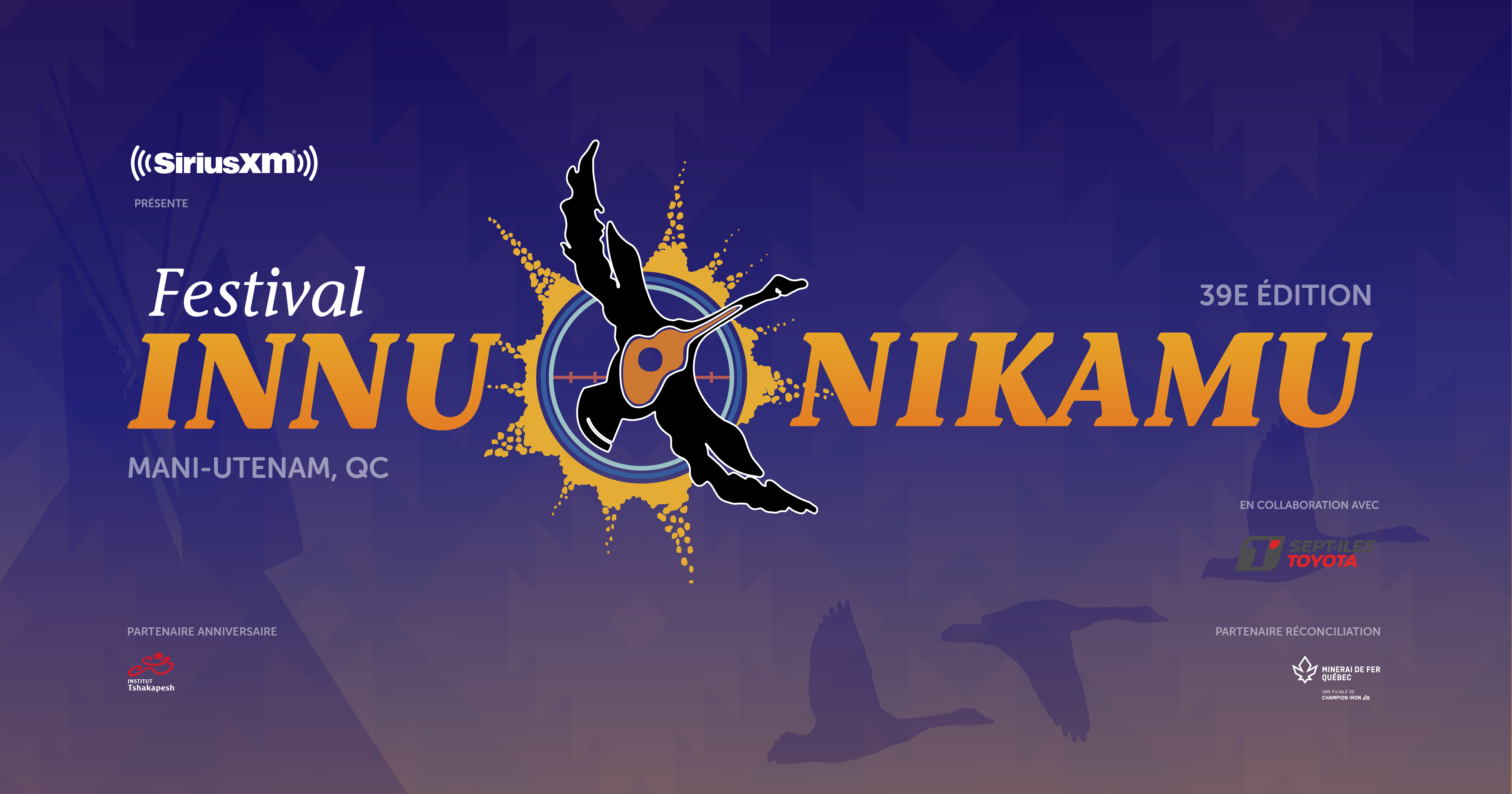 Grand tirage du Festival Innu Nikamu 2023